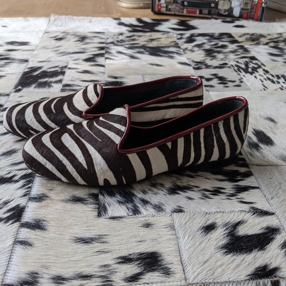 Ramon Tanza zebra stripe flats - Picture 3 of 4